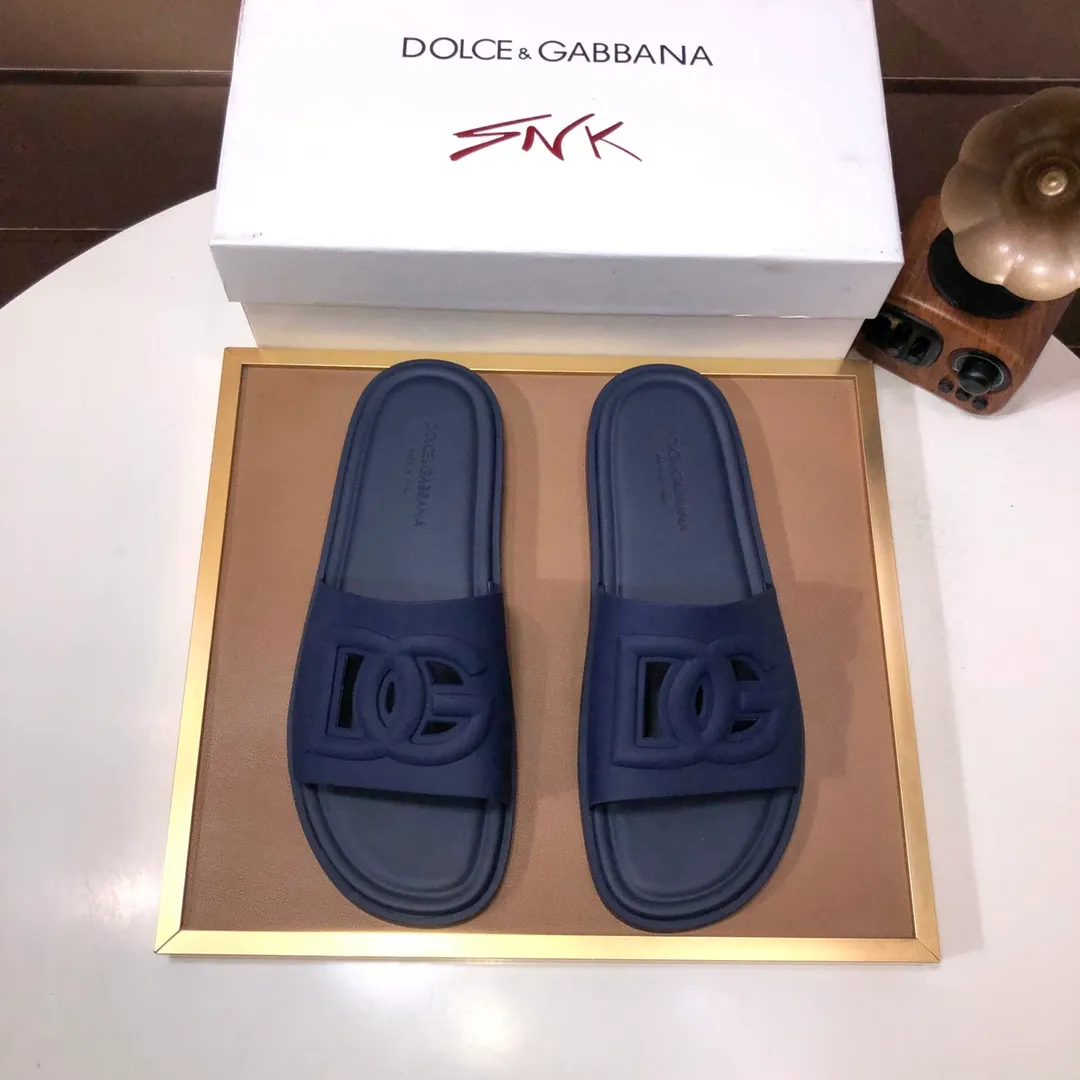 Men's shoes💰280💰【D&G】High-end quality Product trademark: DG "Dolce & Gabban*" slippers, Product material: Imported cowhide upper, original air cushion outsole, regular size: 38-45